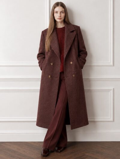 Coat Delight | Burgundi