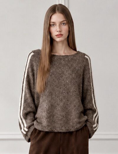 Pull fluffy Stripes | Fango